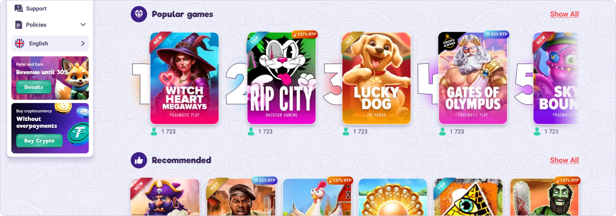 Safe Casino Populære Spil